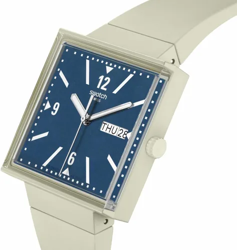 Vista 3 de Swatch Qué pasa si Beige, Beige, Moderno