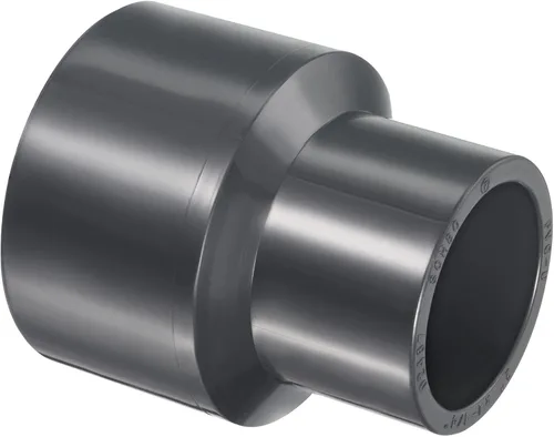 Vista 10 de PATIKIL UPVC Reductor de tubería de montaje de 1-1/2 "x 1" Socket Schedule 80, conector adaptador de acoplamiento recto, gris