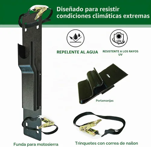 Vista 4 de FORESTER Vaina de sierra de poste de largo alcance – Soporte de sierra de poste eléctrico de montaje en auge, combo de vaina de largo alcance