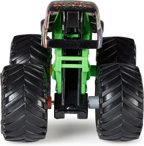 Vista 8 de Monster Jam, Camiones monstruo oficiales de Grave Digger Vs. El Toro Loco fundidos a presión, escala 1:64, juguetes para niños de 3 años en adelante