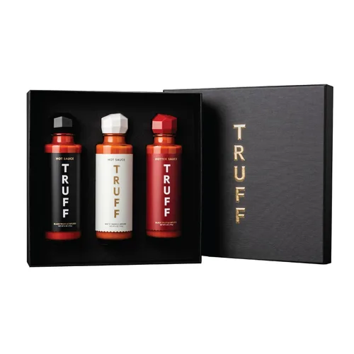 Vista 10 de TRUFF Paquete de iniciación, incluye salsa picante de trufa negra (6 onzas), aceite de trufa negra (5.6 onzas) y sal marina de trufa negra