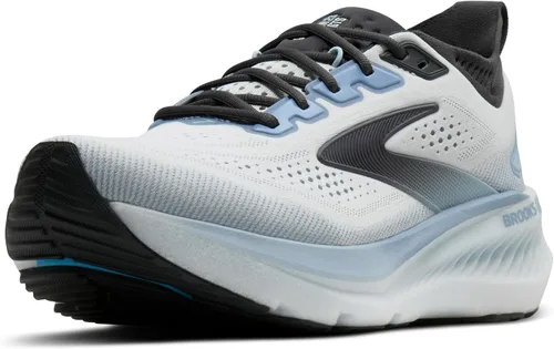 Vista 15 de Brooks Men’s Glycerin GTS 23 Running Shoe Arctic Wolf Angora Naranja