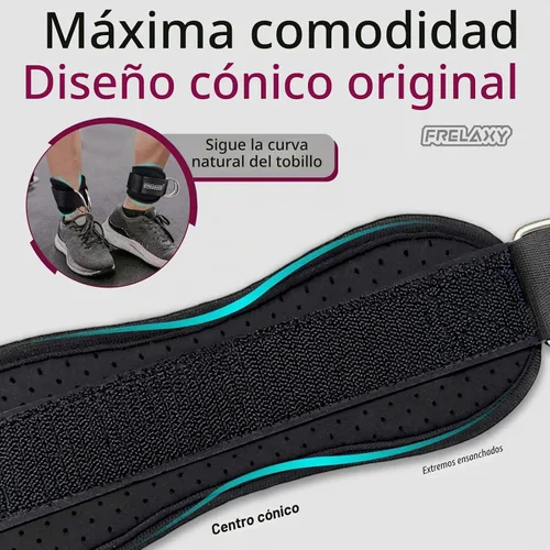 Vista 2 de Frelaxy Correas para Tobillo para Máquina de Cable – Correas para Piernas Cómodas y Duraderas para Patadas Traseras, Entrenamientos de Glúteos