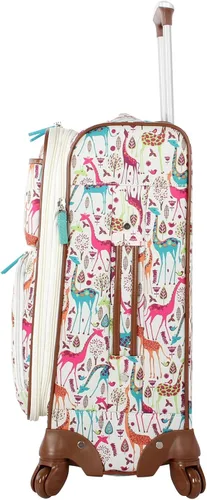 Vista 2 de Maleta de mano Lily Bloom diseño expansible con estampado maleta para mujer con ruedas giratorias