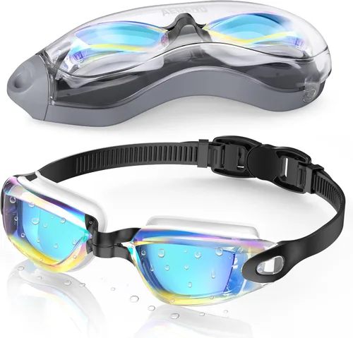 Vista 39 de Aegend Swim Goggles, Swimming Goggles No Leaking Full Protect Adult Youth