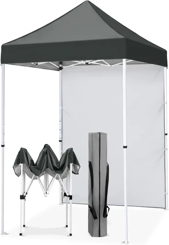 Vista 27 de EAGLE PEAK - Toldo desplegable de 5 x 5, toldo instantáneo para exteriores, fácil de instalar, refugio plegable de pierna recta (beige)