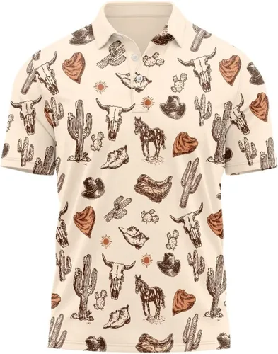 Vista 13 de HUGS IDEA Camiseta casual retro para hombre, diseño de calavera de manga corta Nota musical de hoja de otoño