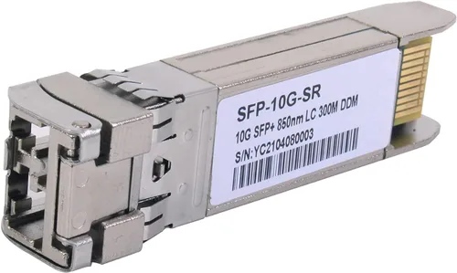 Vista 6 de Módulo de fibra SFP+ de 10 Gb de alta velocidad, compatible con Cisco, Netgear, Meraki y más Transceptor LC multimodo 10G-Base-SR, MMF de 850 nm