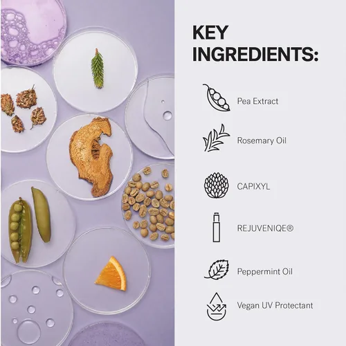 Vista 5 de MONAT Acondicionador de engrosamiento clínico IR – Acondicionador vegano para adelgazar el cabello con romero y menta – Reparación y acción