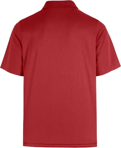 Vista 2 de Cool Dri Fit - Camisa de golf deportiva para hombre, absorbe la humedad, rendimiento activo, polo, de manga corta, bloque lateral grande y alto