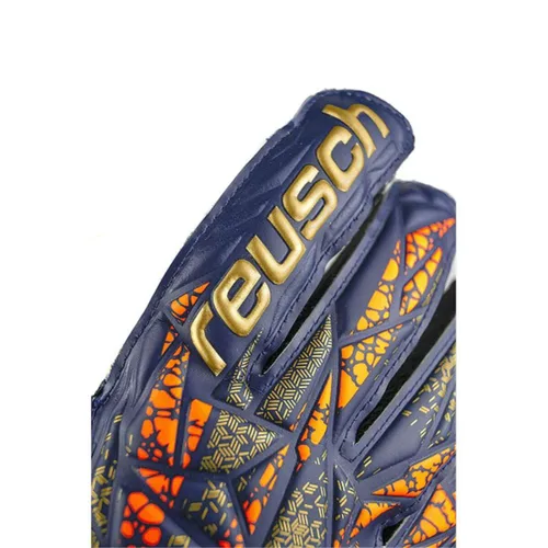 Vista 7 de Guantes de Portero Reusch Attrakt Grip Azul marino Adultos