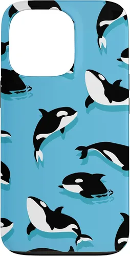 Vista 10 de Orca Swimming Whale Cool Miami Dolphin Beach Lover Gift Case for iPhone 17