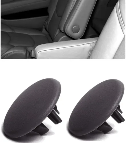 Vista 5 de GXARTS 2 fundas para reposabrazos color negro para Chevy Tahoe Suburban Yukon para Cadillac Escalade repuesto de piezas de asiento 15279690