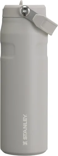 Vista 68 de STANLEY - Botella de agua IceFlow Flip Straw 2.0 con pajilla abatible, abertura más grande, acero inoxidable aislado, sin bisfenol A, 16 onzas