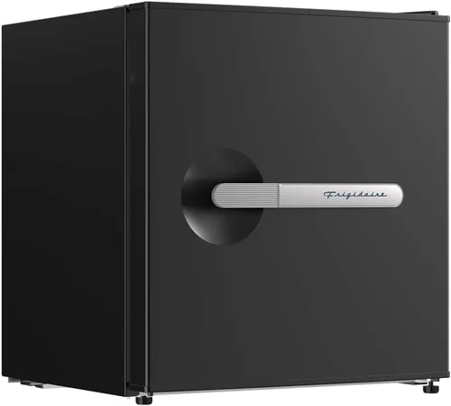 Vista 2 de Frigidaire Refrigerador compacto retro de 1.6 pies cúbicos, NEGRO