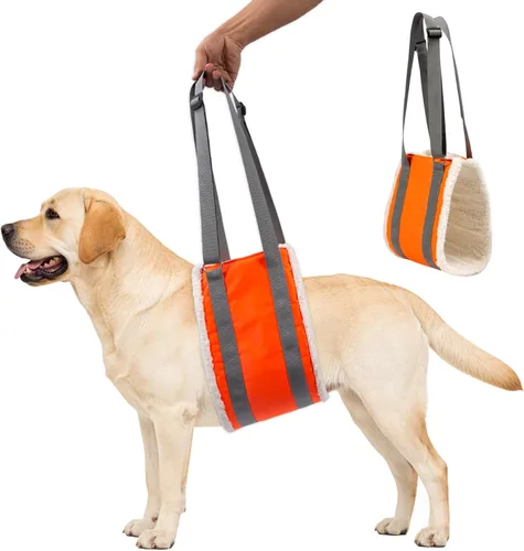 Vista 10 de Hevy Duty Arnés portátil de elevación para perros de 20 a 150 libras, arnés de elevación portátil para patas traseras, arnés de cadera para perros