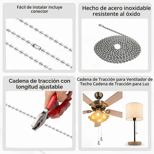 Vista 5 de Extensor de cadena para ventilador de techo, paquete de 2 colgantes decorativos de prisma de corazón de cristal de 12 pulgadas con conectores de AB
