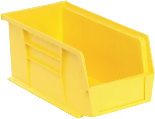 Vista 6 de Quantum Storage QUS230 - Contenedores apilables de plástico resistentes para taller, almacén y garaje, ultra apilables y colgantes, 10-7/8 pulgadas