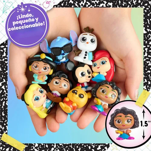 Vista 5 de DOORABLES Disney Academy Surprise Locker 3 Pack, juego de figuras coleccionables, los estilos pueden variar, obsequios navideños, regalos