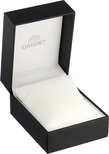 Vista 3 de Orient Bambino Version IV Reloj de vestir automático japonés de acero inoxidable y cuero