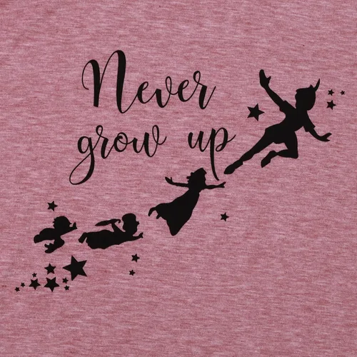 Vista 5 de Camiseta de Never Grow Up para mujer divertida camiseta del Reino mágico camisetas inspiradas en las fiestas para jóvenes regalos de fiesta