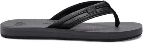 Vista 2 de Quiksilver Sandalia de tres puntos Carver Nubuck para hombre negro gris negro