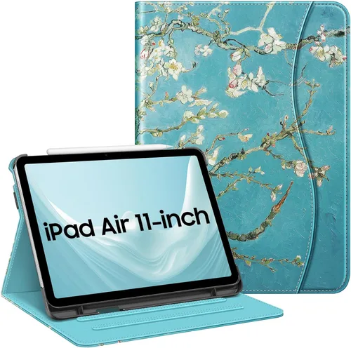 Vista 32 de Fintie Funda tipo libro para iPad Air de 11 pulgadas y iPad Air de 5ª/4ª Negro