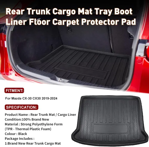 Vista 2 de Alfombrilla de piso para Mazda CX-30 2019-2020