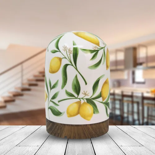 Vista 2 de ScentSationals Difusor de aceite eléctrico compacto Lemon Drop Capacidad de 3.4 fl oz, 6 horas de funcionamiento, apagado automático, ultrasónico