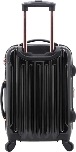 Vista 8 de Kensie Alma - Equipaje rígido con ruedas giratorias para mujer Negro T-57920-001
