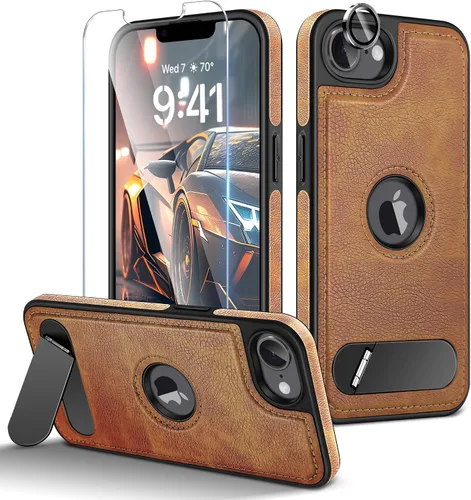 Vista 10 de Fingic - Funda para Samsung Galaxy Z Fold 7 compatible con Magsafe Kickstand Strong Magnetic with Built-in Invisible Stand Shockproof Protective
