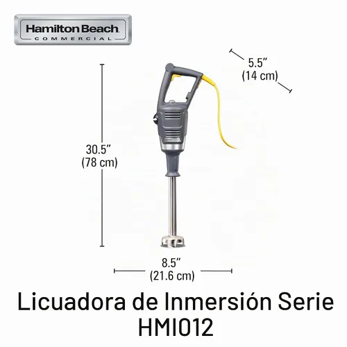 Vista 7 de Hamilton Beach Commercial BigRig™ licuadora de inmersión - HMI012