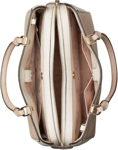 Vista 4 de Kate Spade - Bolso bandolera mediano Leila con triple compartimento