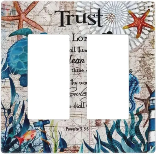 Vista 78 de Cubierta de placa de pared IOFNG Bandera Americana de EE. UU. de otoño, hojas de caza, astas de ciervo, antílope, interruptor de luz de toma única