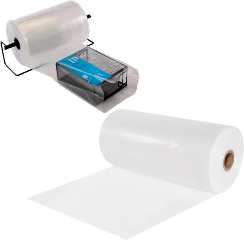 Vista 12 de APQ - Rollo de tubo de polietileno transparente, 2 pulgadas x 2200 pies. Tubo de bolsa de polietileno de 2 mil. Rollo de tubo de polietileno
