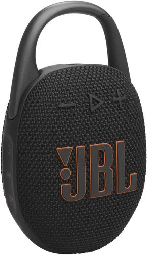 Vista 2 de JBL Clip 5 Altavoz Bluetooth ultraportátil con estuche de fibra de carbono gSport (negro)