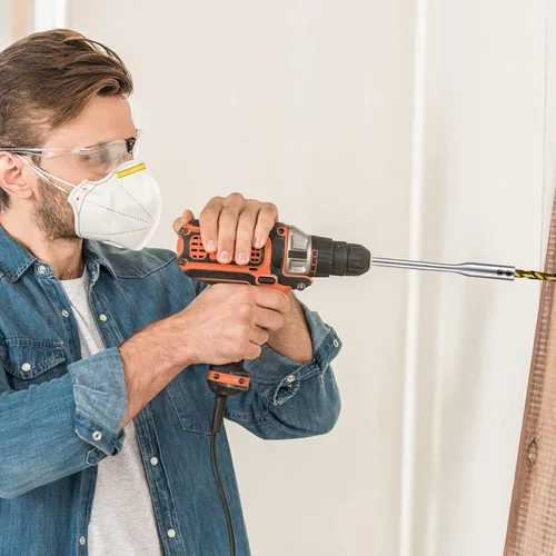 Vista 4 de Extensión de broca 6, broca de acero al carbono de 12 pulgadas con llave inglesa para torneadores de madera, accesorios de construcción (12 piezas)