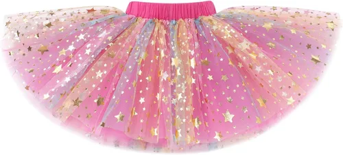 Vista 4 de ODASDO Conjunto de banda para bebé y niña pequeña, estilo bohemio, arco iris, para tartas de cumpleaños