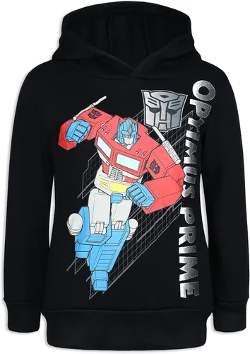 Vista 2 de Transformers Hasbro Optimus Prime - Conjunto de sudadera con capucha y pantalones para niños pequeños