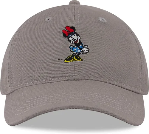 Vista 2 de Disney Gorra de béisbol para mujer, gorro ajustable de Minnie Mouse para adultos