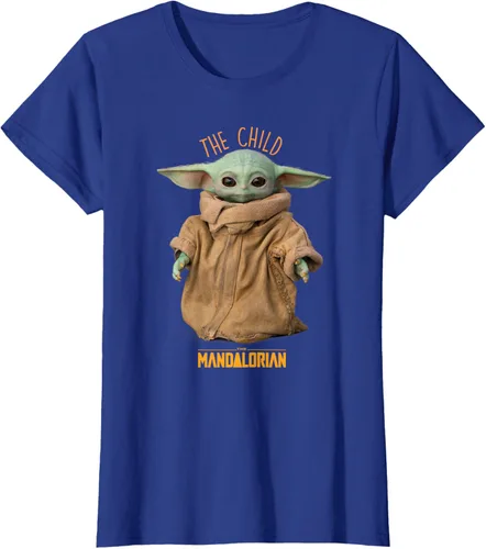Vista 41 de Star Wars The Mandalorian Grogu The Child Photo Pose - Camiseta linda Negro