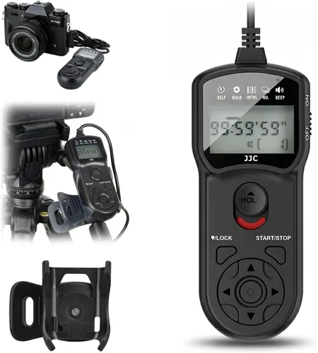 Vista 10 de Sustituye a RM-SPR1 Intervalómetro Remoto Temporizador de disparador y soporte de clip Control remoto con cable para Sony A6400 A6000 A6100 A6600