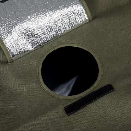 Vista 9 de Household Essentials Enfriador térmico de pie con bolsa de viaje, poliéster resistente