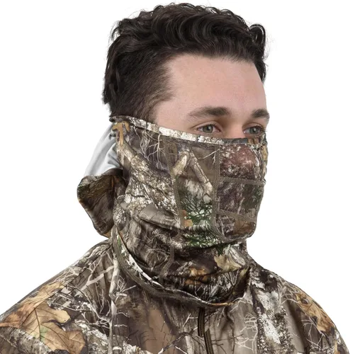 Vista 9 de Allen Company Vanish Stretch Fit Camouflage Balaclava, Camo Hunting Face Cover