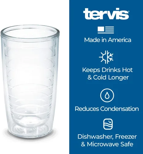 Vista 3 de Vaso térmico con tapa, marca Tervis, Ohio St U Brutus Col2, Transparente