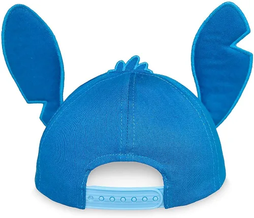 Vista 3 de Disney de punto y gorro para niñas de color azul de ángel