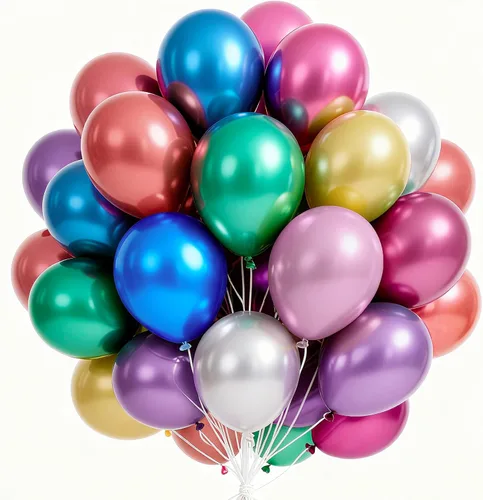 Vista 26 de PartyWoo Globos negros y dorados, 66 globos de 12 pulgadas color negro mate cromado metálico dorado para graduación, baby shower, cumpleaños, Año
