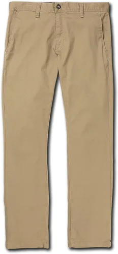 Vista 17 de Volcom Frickin - Pantalón chino elástico moderno para hombre, pantalones de sarga elásticos para uso diario Negro
