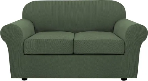Vista 72 de H.VERSAILTEX Fundas de Sofá Elásticas para Cojines Fundas de Sofá para Muebles de Sala Fundas Protectoras