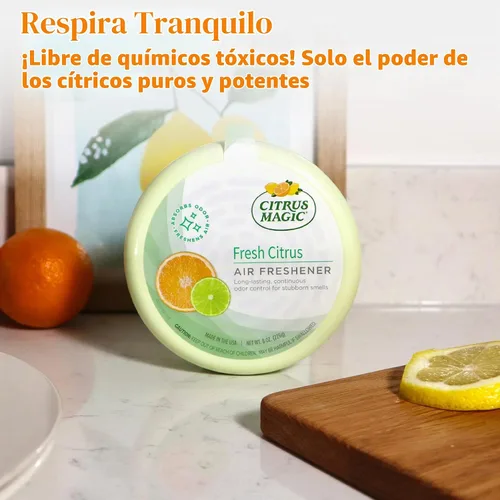 Vista 7 de Citrus Magic Ambientadores sólidos, cítricos frescos, 8 onzas, paquete de 2